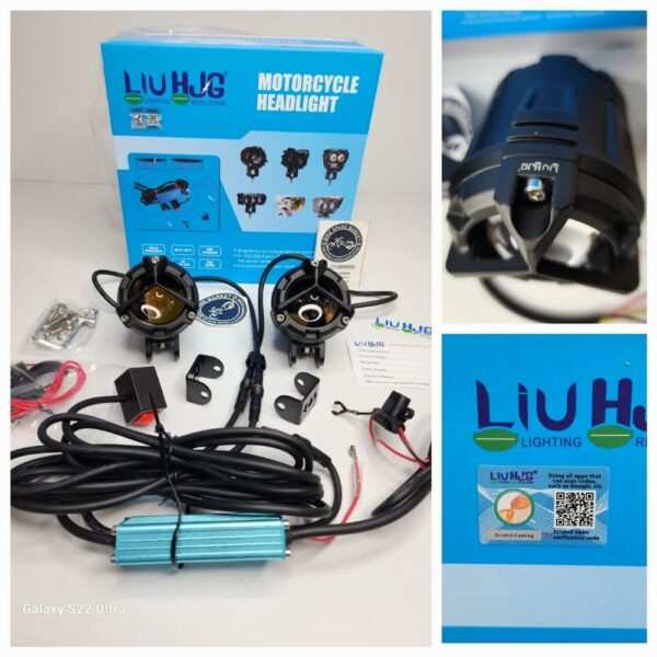 LIU HJG Mercedes Y-Lens Ultra-Wide LED Fog Lights (White/Yellow)
