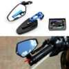 Handle Bar End Mirrors For Kawasaki Z1000 Z900 Z800 Z750 Z650