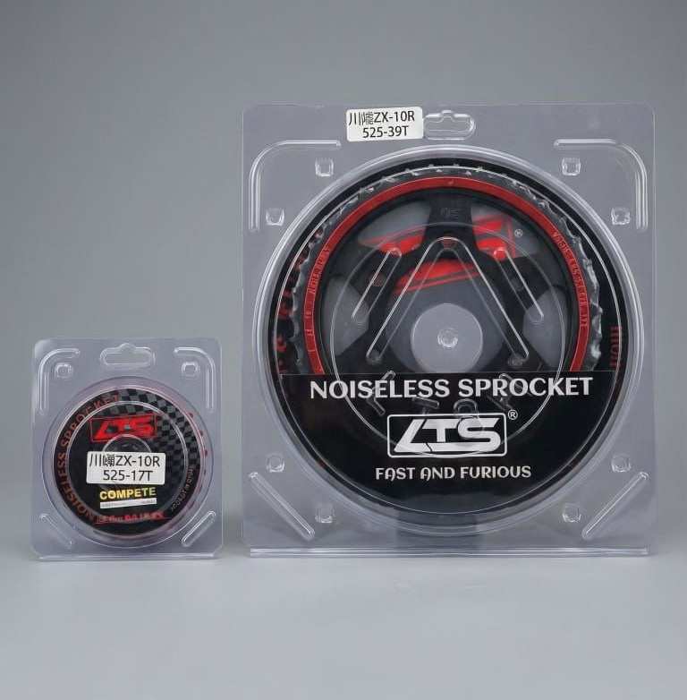 LTS Noiseless Chain Sprocket Kit for Kawasaki ZX10R | 525 Pitch | Performance Upgrade 1 LTS Noiseless Chain Sprocket Kit for Kawasaki ZX10R | 525 Pitch | Performance Upgrade